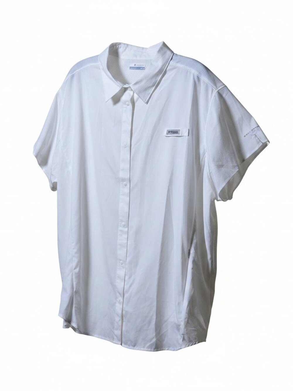 Columbia PFG Crystal Springs Short Sleeve Shirt 3X Women’s NWT Omni Shade UPF 40
